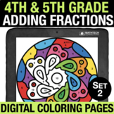 Digital Math Centers | Adding Fractions with Like and Unli