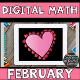 Digital Math Centers February Valentines