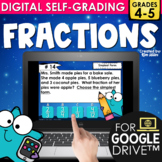 Digital Math Centers Fractions Activities for Google Fract