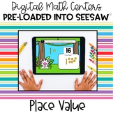 Digital Math Centers | Place Value | For Seesaw