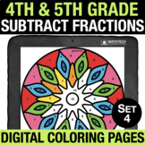 Digital Math Centers | Subtract Fractions with Like & Unli