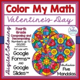 Valentine Color By Number | Digital Math Activities | Goog