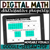 Digital Math//Distributive Property//Google Slides//Seesaw