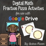Digital Math Fractions Pizza Activities - Distance Learnin