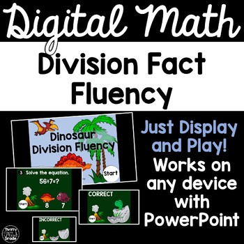 Preview of Digital Math Game -Division Fact Fluency 3.OA.7