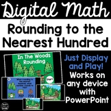 Digital Math Game -Rounding to the Nearest 100 3.NBT.1