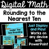 Digital Math Game -Rounding to the Nearest 10 3.NBT.1