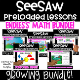 Digital Math Games | SeeSaw Activities | Math GROWING BUNDLE