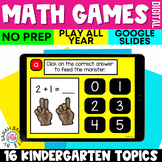 Digital Math Games for Kindergarten