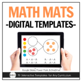 Digital Math Manipulatives - Thinking Mats & Graphic Organizers