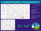 Digital or Print Math Maze - 12 problems - Google Slides -