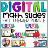 Digital Math Slides BUNDLE - Fall Theme