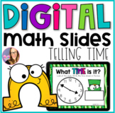 Digital Math Slides - Telling Time to the 5 Minutes - St. 