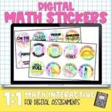 Digital Math Stickers