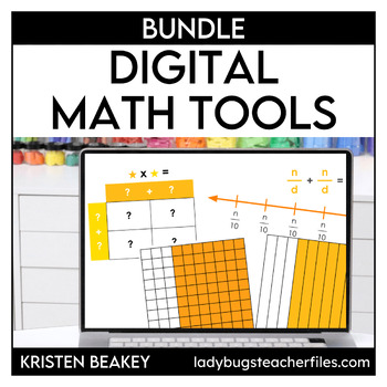 Preview of Digital Math Tools Bundle