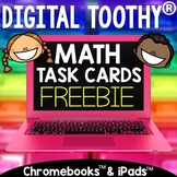 Digital Math Toothy® Basic Addition Task Cards 