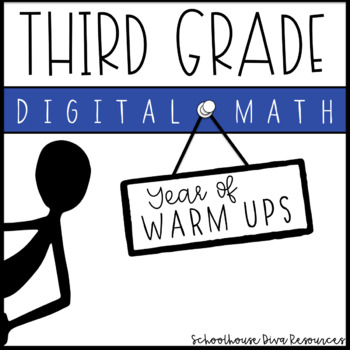 Preview of Interactive Math TEKS Warm Ups - 3rd Grade
