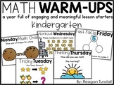 Math Warm-Ups | Number Talks Kindergarten| Spiral Review