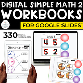 Digital Math Workbooks for Special Ed: 5 Units | Google Sl