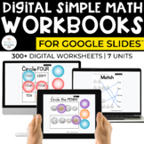 Digital Math Workbooks for Special Ed: 7 Units | Google Sl