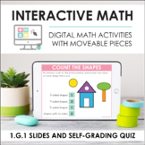 Digital Math for 1.G.1 - Geometry, Attributes (Slides + Se