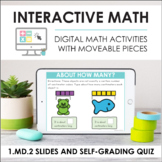 Digital Math for 1.MD.2 - Measure Lengths (Slides + Self-G