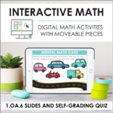 Digital Math for 1.OA.6 - Add/Sub Fluency (Slides+Self-Gra