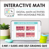 Digital Math for 2.NBT.1 - Place Value & Base Ten (Slides 