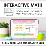 Digital Math for 5.NBT.6 - Division Strategies (Slides + S