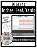 Digital Measurement Conversions: Inches, Feet, Yards