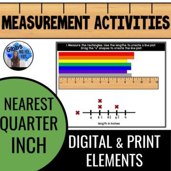 Measuring to the Nearest 1/8 Eighth of an Inch and Nearest