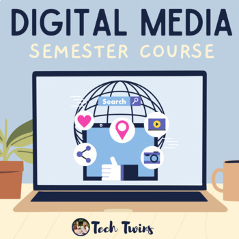 Preview of Digital Media Course & Bundle- 1 Semester (TURNKEY)