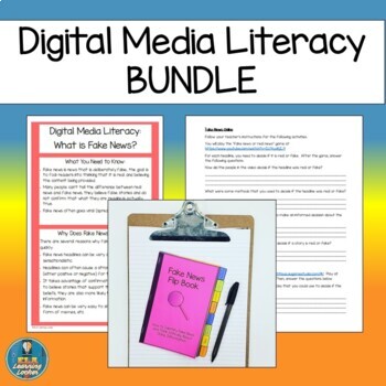 Preview of Digital Media Literacy BUNDLE