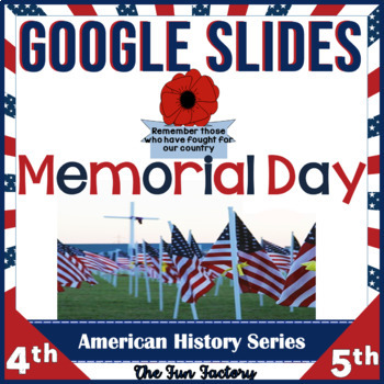 Preview of Digital Memorial Day  | Google Slides ™ for Google Classroom ™