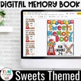 Digital Memory Book | Sweets Themed | Grade Level Covers f