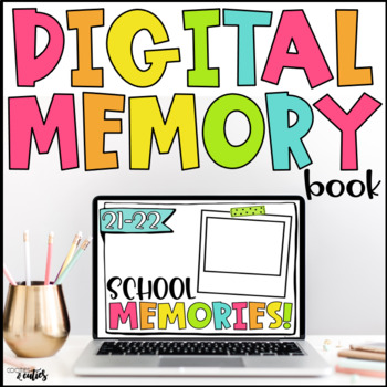 Preview of Digital Memory Book End of Year