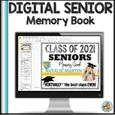 Digital Memory Book End of the Year Activities for SENIORS