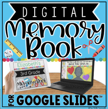 Preview of Digital Memory Book in Google Slides™