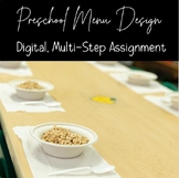 Digital Menu-Design for Preschoolers