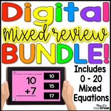 Digital Mixed Addition and Subtraction Fact Practice | 0 -