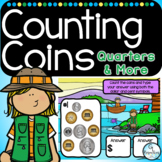 Digital Money Game | Counting Coins | Quarters & More | Go