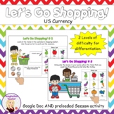 Digital Money Let's Go Shopping US Currency (SEESAW and Go
