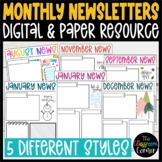 Digital and Print Monthly Newsletters