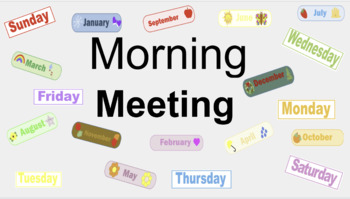 Preview of Digital Morning Meeting