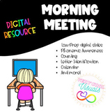 Digital Morning Meeting ✫ Google Slides ✫ Bundle