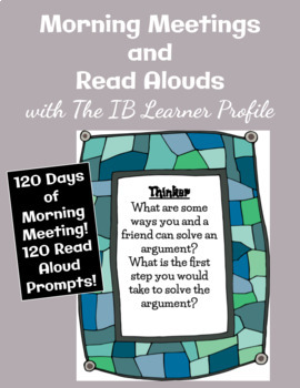 Preview of Digital Morning Meetings and Read Alouds with The IB Learner Profile