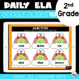 Digital Morning Work for Google™ Classroom ELA 2nd Grade Week 21