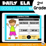 Digital Morning Work for Google™ Classroom ELA 2nd Grade Week 23