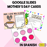 Digital Mother's Day Cards using Google slides