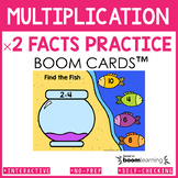 Digital Multiplication Facts Practice - Times 2 Table Boom Cards™